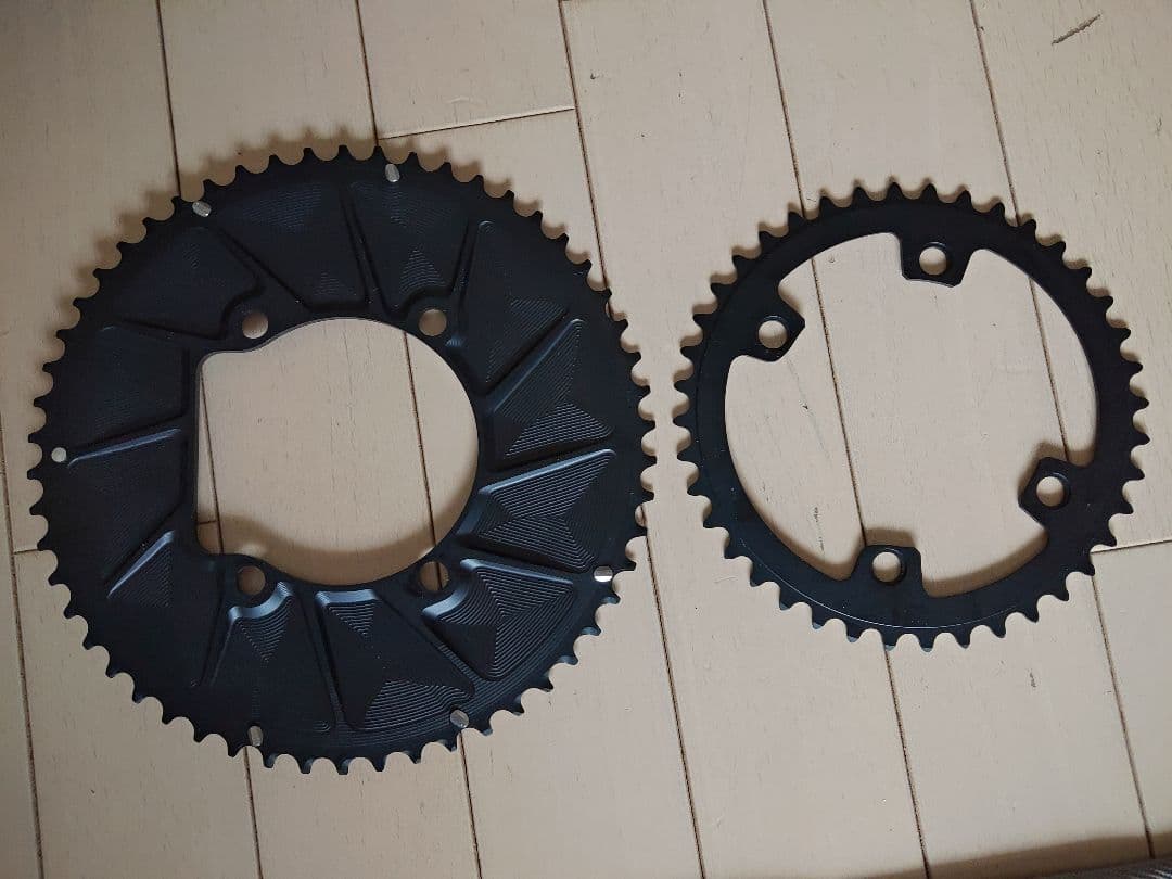 カーボンチェーンリング 54-40 軽量