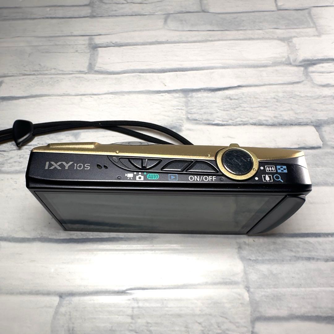 Canon カメラ　IXY 10S PC1467 ゴールド コンデジ　動作品