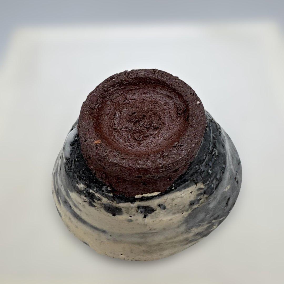 四代　真清水蔵六　刷毛目　酒盃