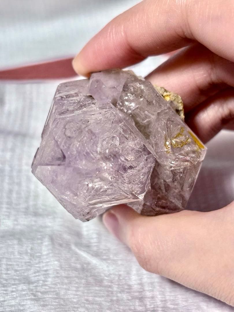 【超希少】ベラクルスアメジスト エレスチャル 大型 エレスチャルクォーツ