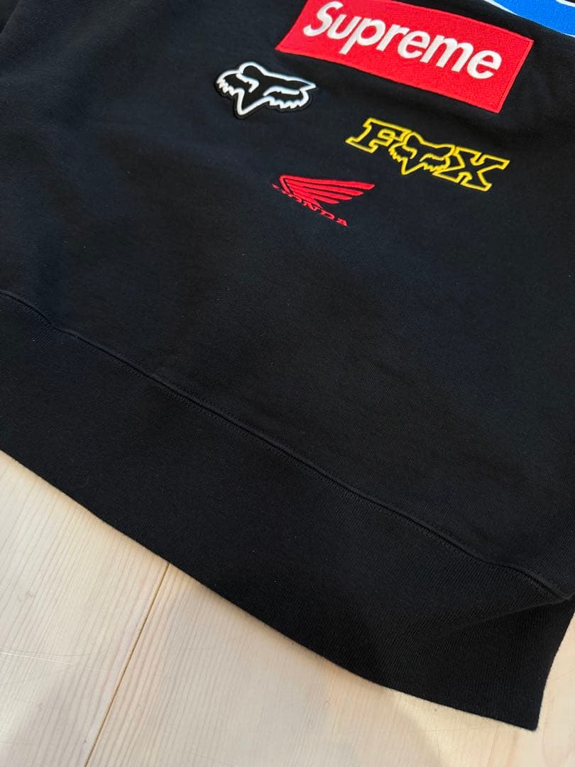Supreme Honda Fox Racing Crewneck Sサイズ