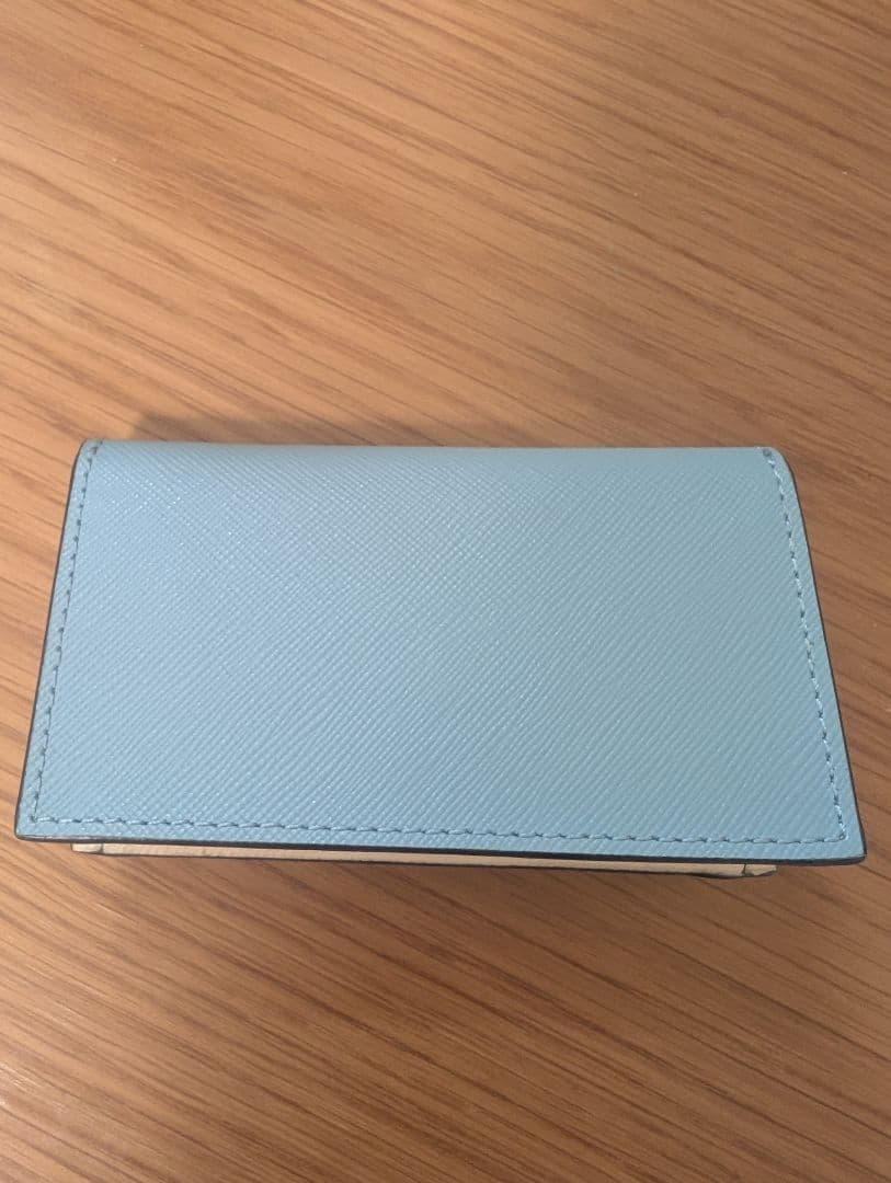 MARNI 名刺入れ 青 ベージュ