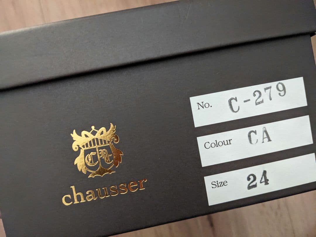 【美品】chausser ショセ ウイングチップ レースアップ シューズ
