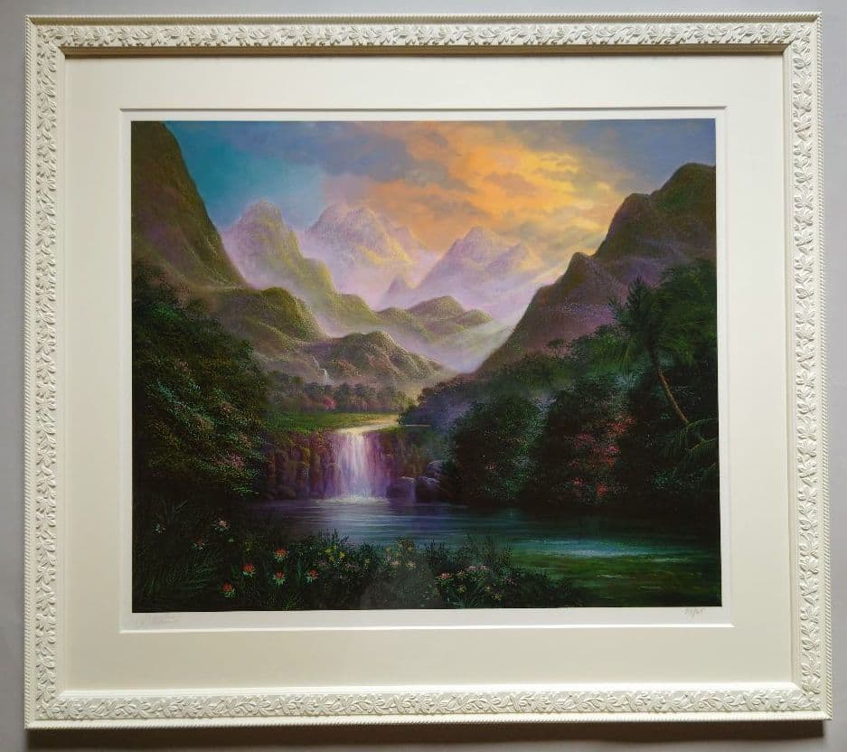 特価◯絵画 シルクスクリーン版画 額装品