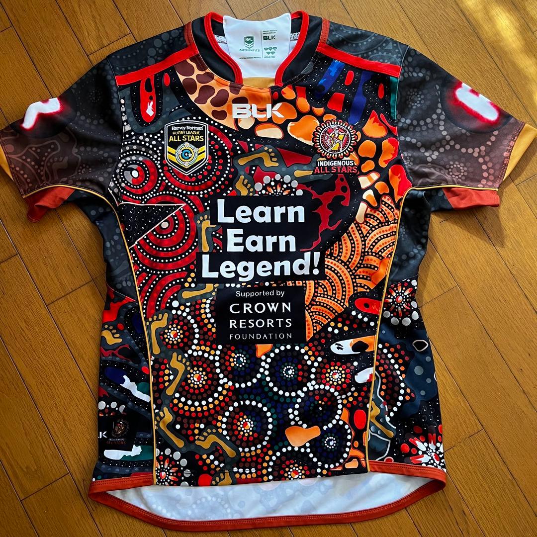 ラグビー ユニフォーム BLK Lサイズ