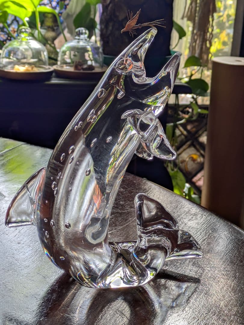 廃盤 STEUABEN Trout & Fly　希少 クリスタル 金　　訳あり