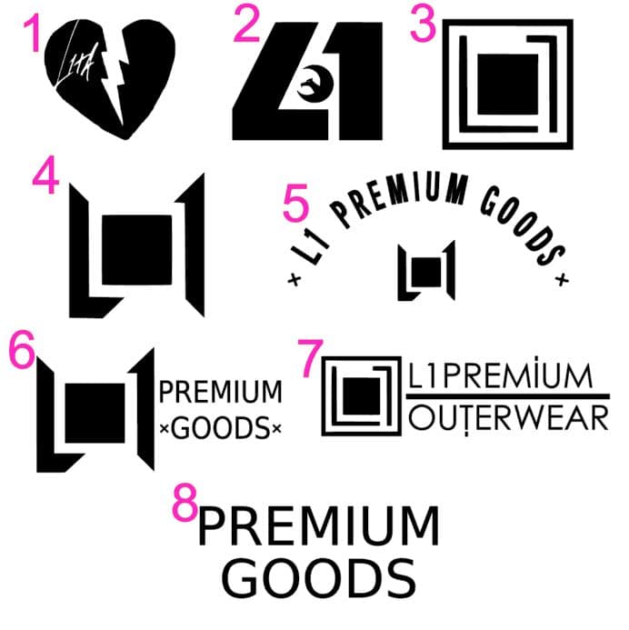 L1　エルワン　ステッカー