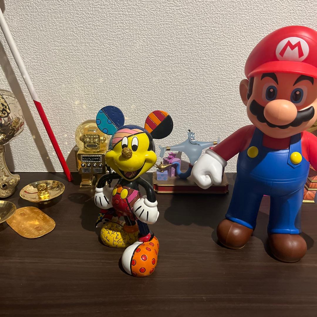 ミッキーマウス アートフィギュア マルチカラー 約25cm