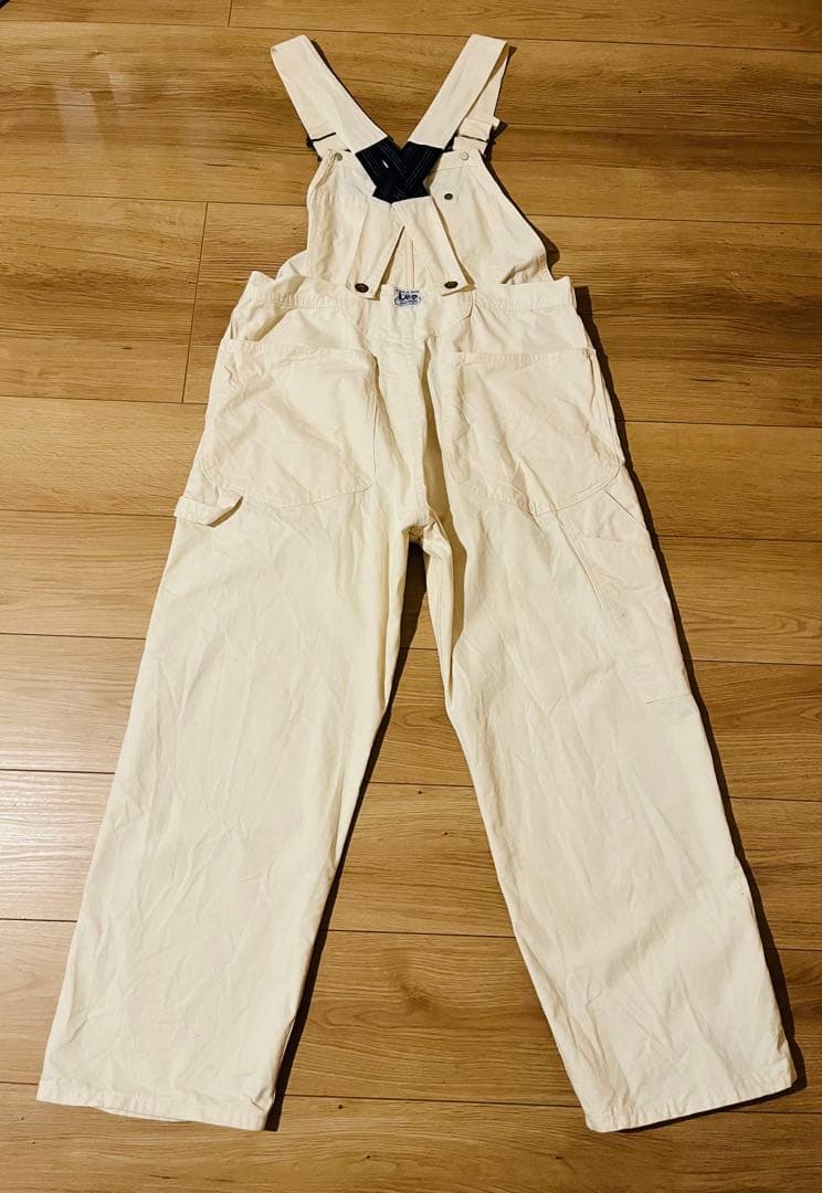 LEE L'ECHOPPE レショップ　別注　オーバーオール　生成り　ナチュラル