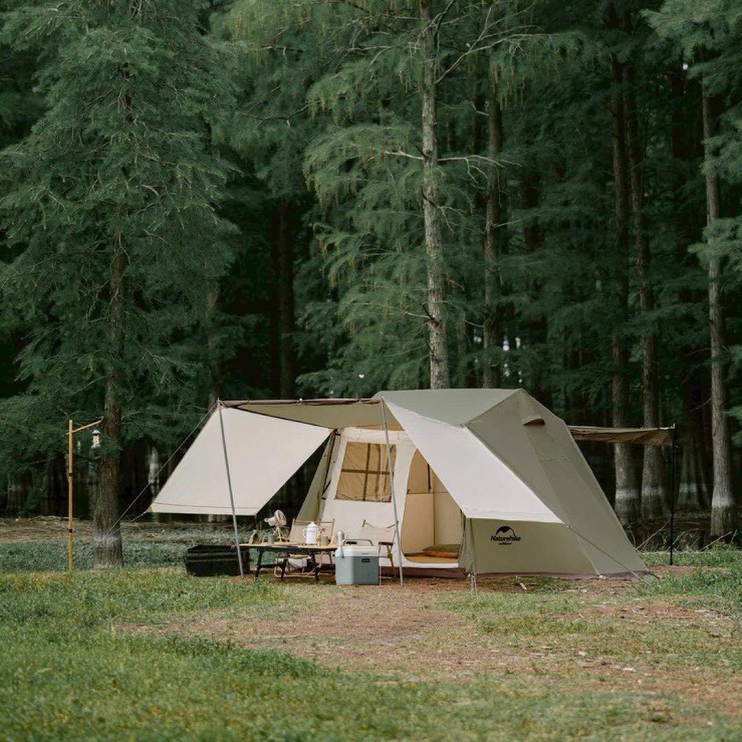 簡単設営 Naturehike village 5.0 ワンタッチ ロッジテント