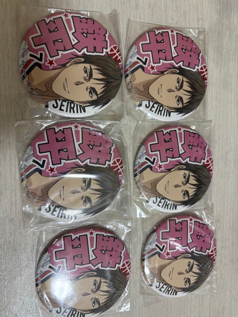 SEIRIN アニメ缶バッジ 6個セット