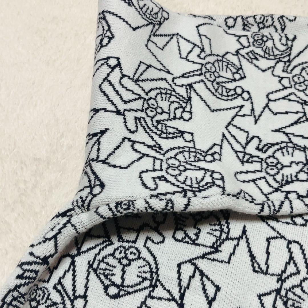 極美品　2023年　ジャックバニー　ドラえもん　コラボ　総柄　ニット　セーター