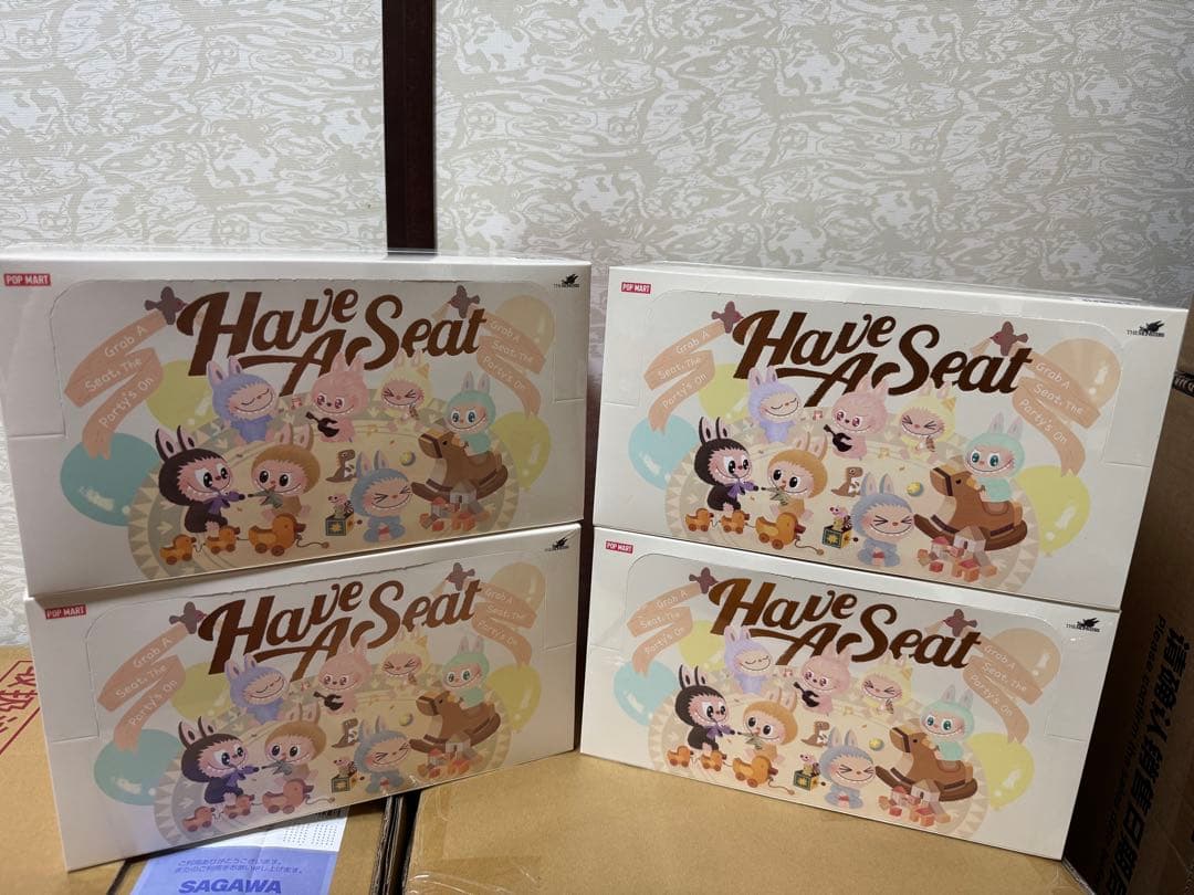 ラブブ THE MONSTERS Have a Seat アソート 4BOX