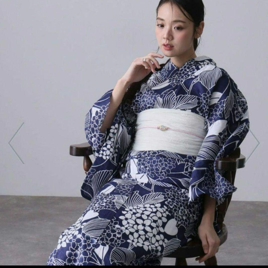 美品PourVousプールブー 大人浴衣