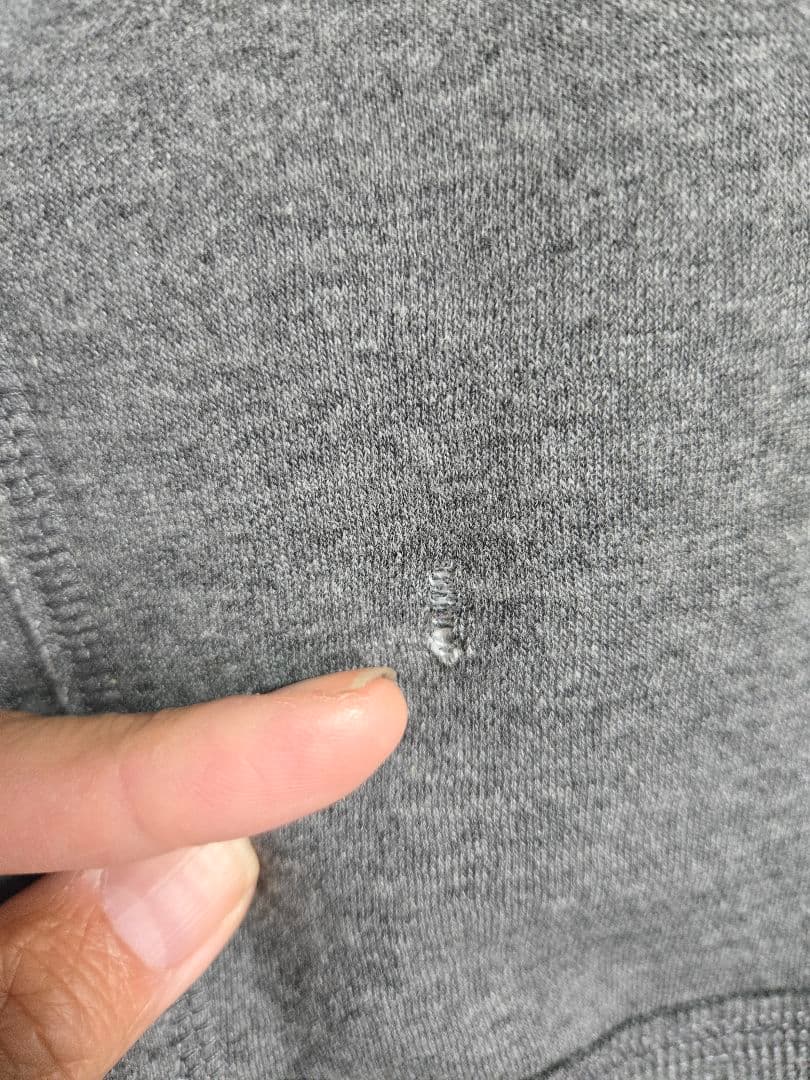 E.YAZAWA フード付きパーカー XL グレー