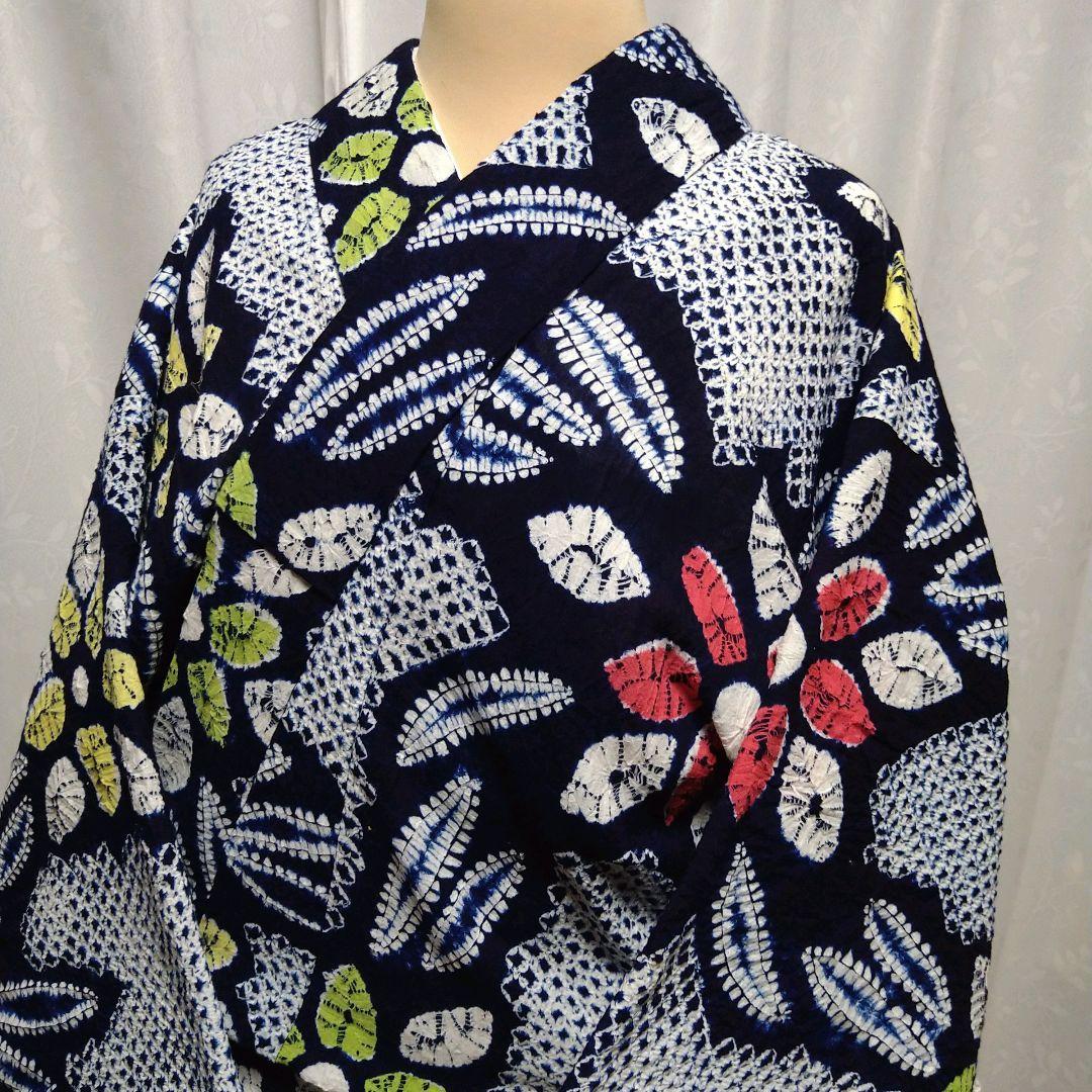 浴衣　有松鳴海絞り　出品９月末まで