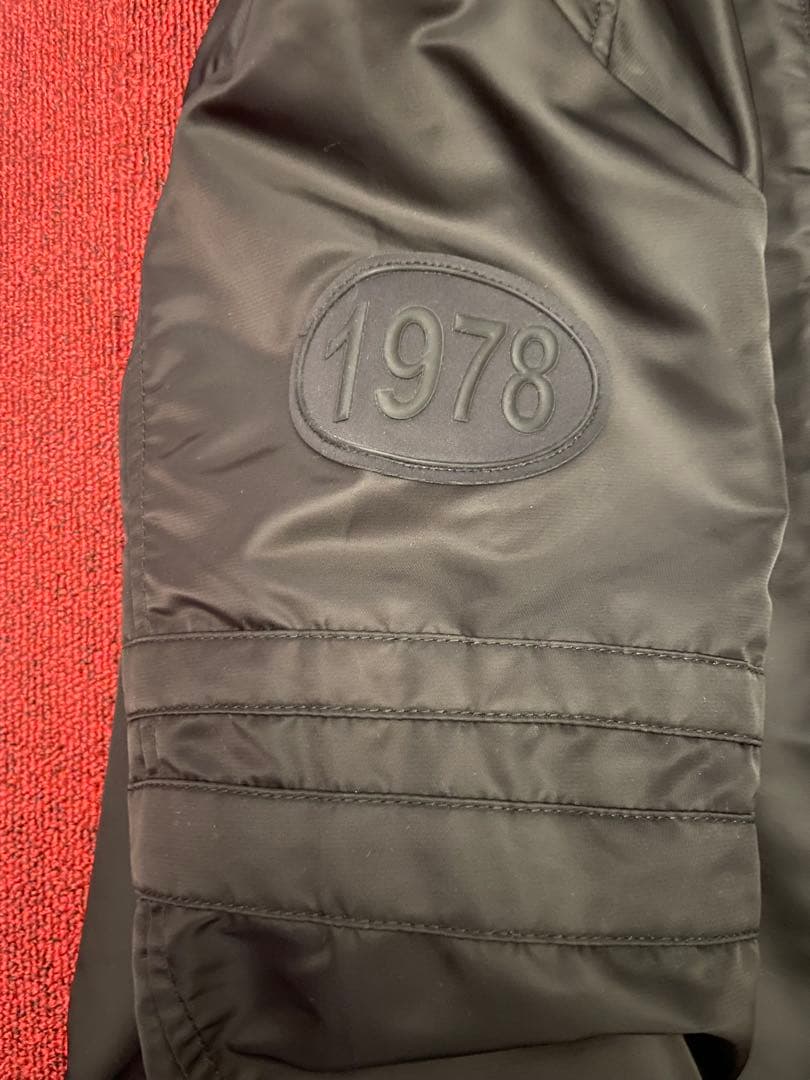 DIESEL ブラック ナイロンジャケット 池田エライザ着用モデル