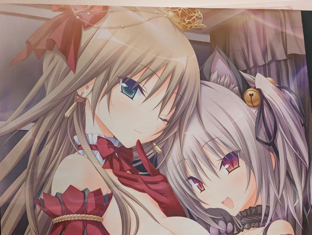 ハピメア　等身大タペストリー　有栖＆舞亜 パープルソフトウェア　克