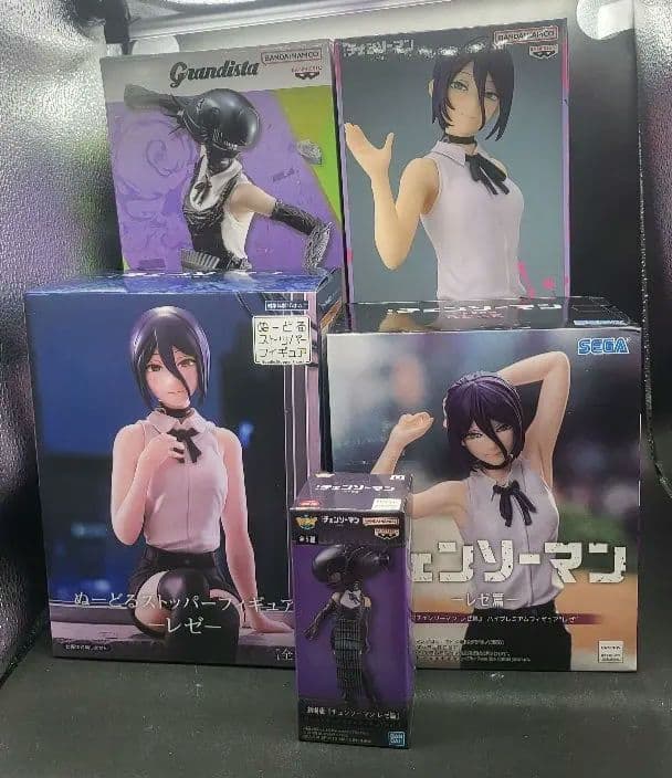 チェンソーマン レゼ編 レゼ ボム フィギュア 5点