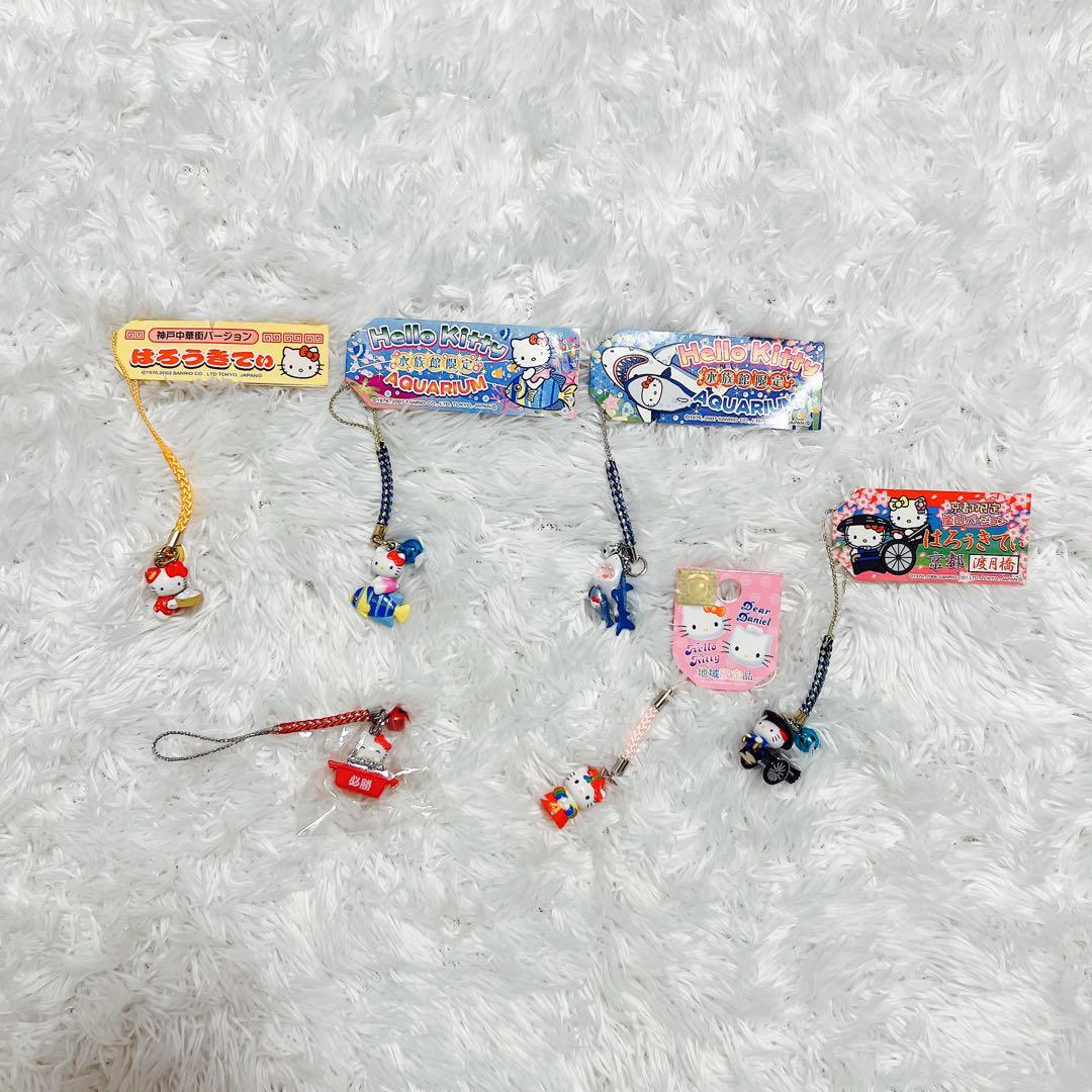 激レア ハローキティ 根付け 531個 まとめ売り ストラップ ご当地キティ