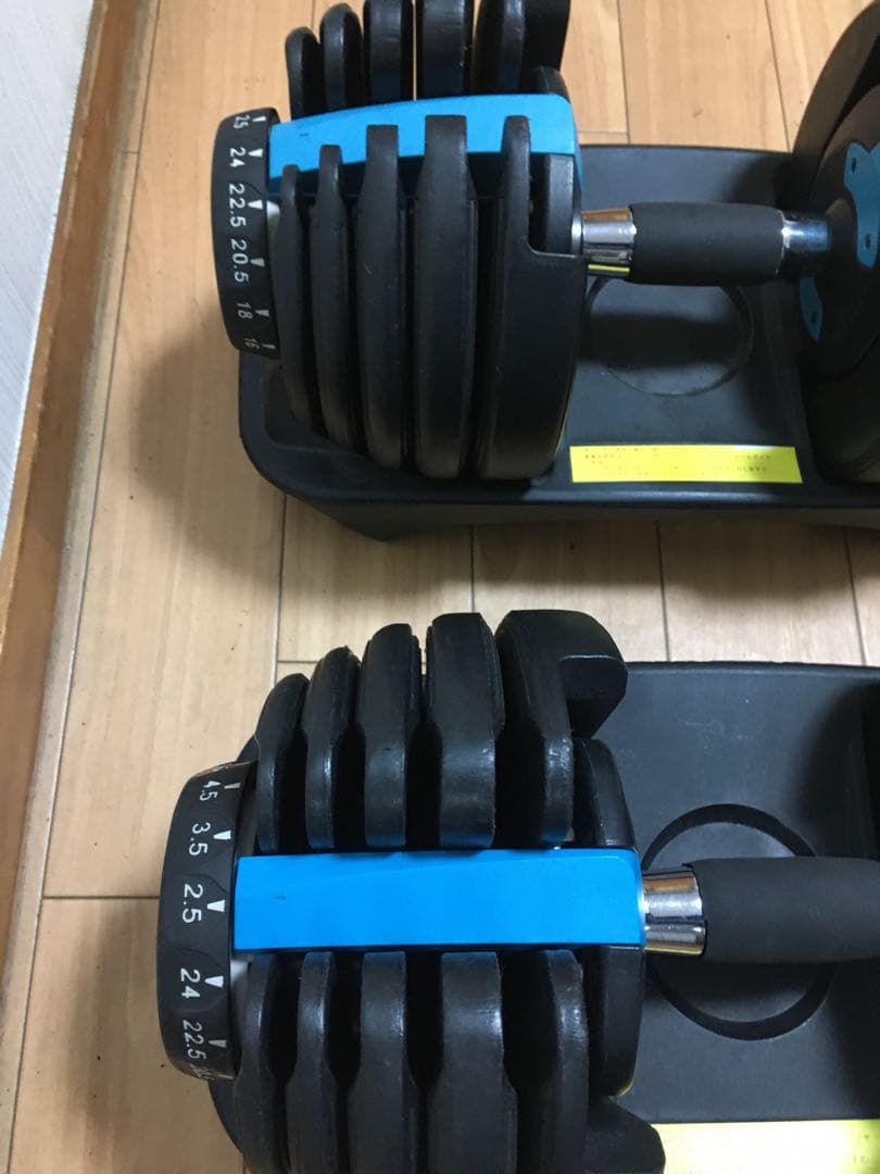 ①可変式ダンベル 24kg 1個
