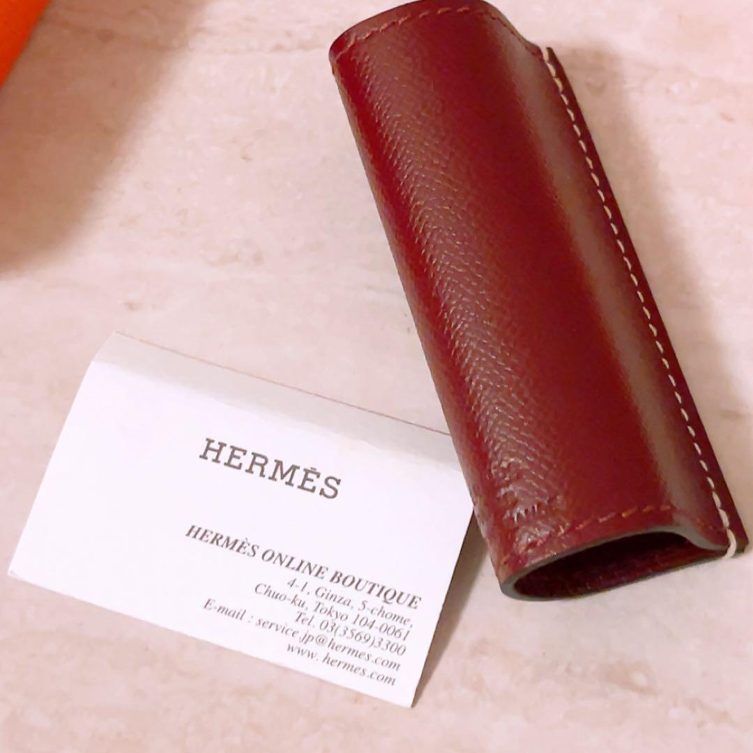 O☆未使用☆ HERMES リップスティックケース ルージュケース