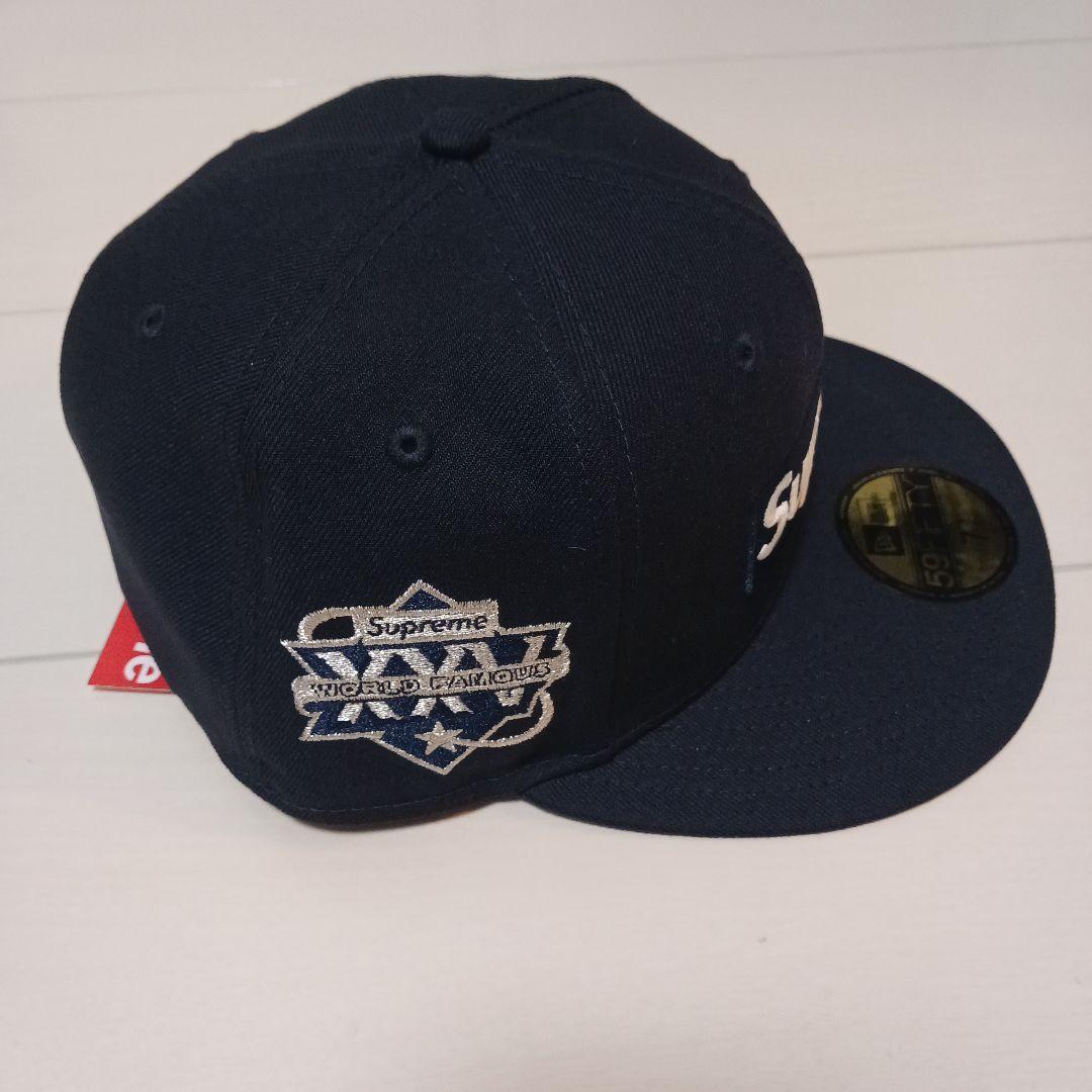 (新品未使用タグ付き)Supreme×ニューエラ7 3/8