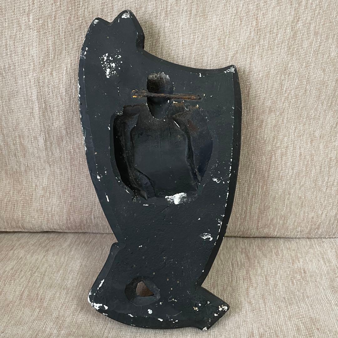 50sアメリカアンティーク仮面ハーレークイーン壁掛けUSAヴィンテージロカビリー