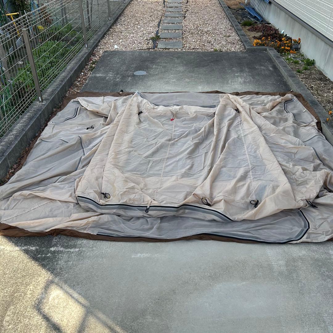 F*様 DOD カマボコテント 3M タン