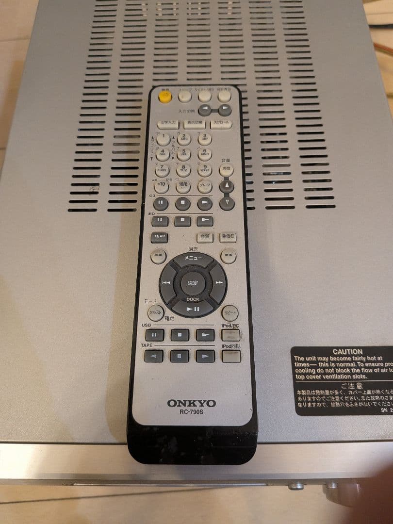 【人気】ONKYO FR-N9EX D-N9EX 通電確認済