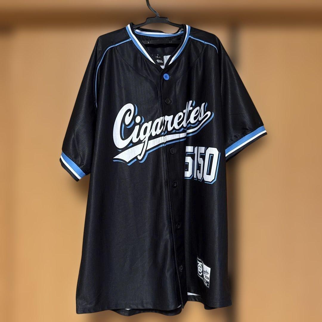 The oral cigarettes ベースボールシャツ2025 Lサイズ