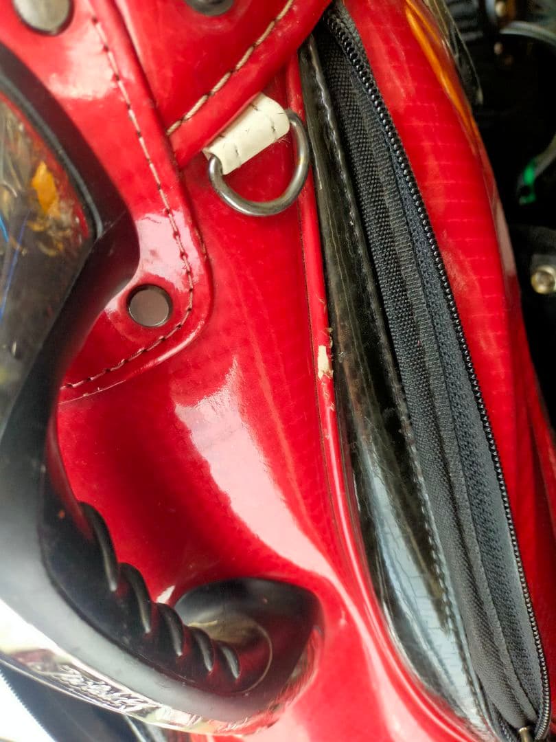 希少 大型赤色 ツアー Titleist タイトリスト キャディバッグ