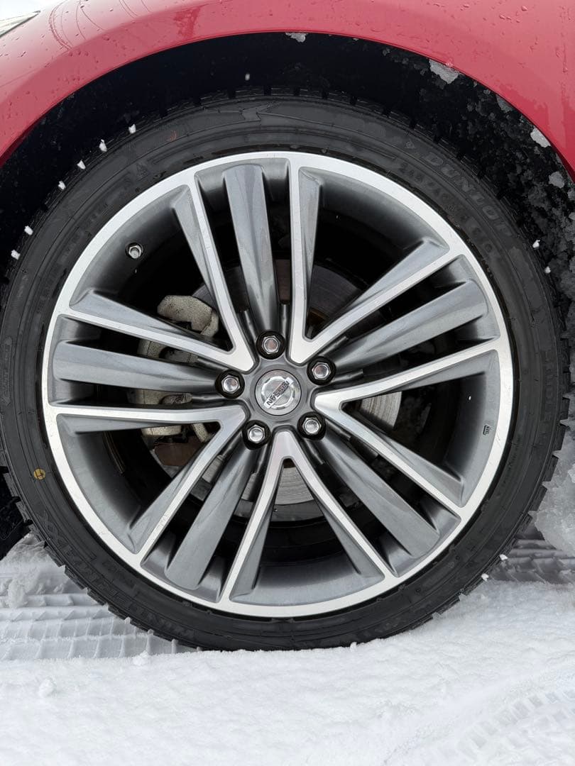 ☆スタッドレス☆タイヤ・ホイールセット19インチ　V37スカイライン装着