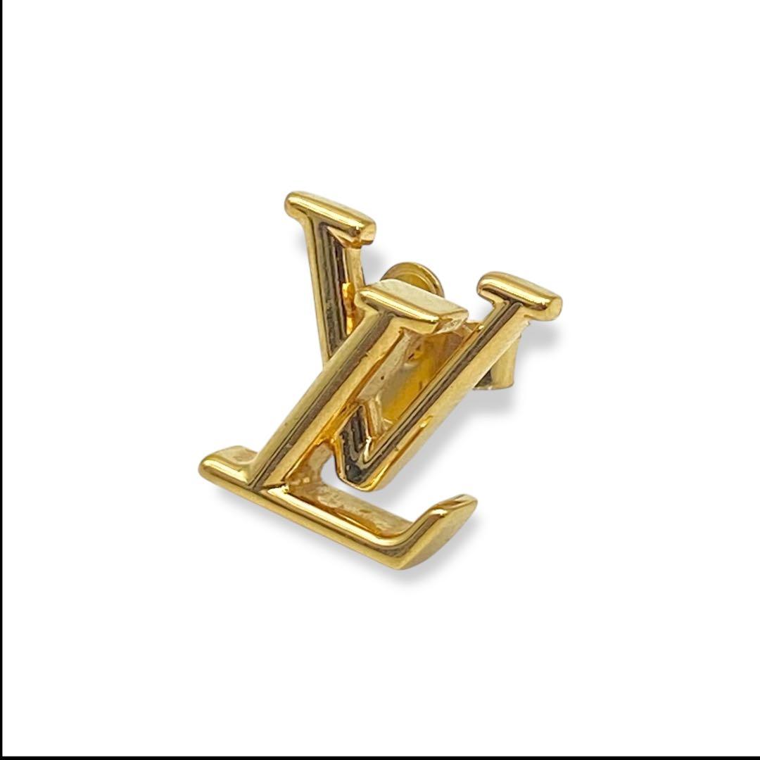 【美品】ルイヴィトン　LV モノグラム　アイコニック　ピアス　ゴールド　795