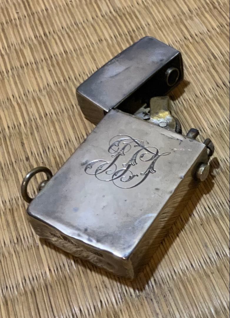 アンティークライター　シルバー