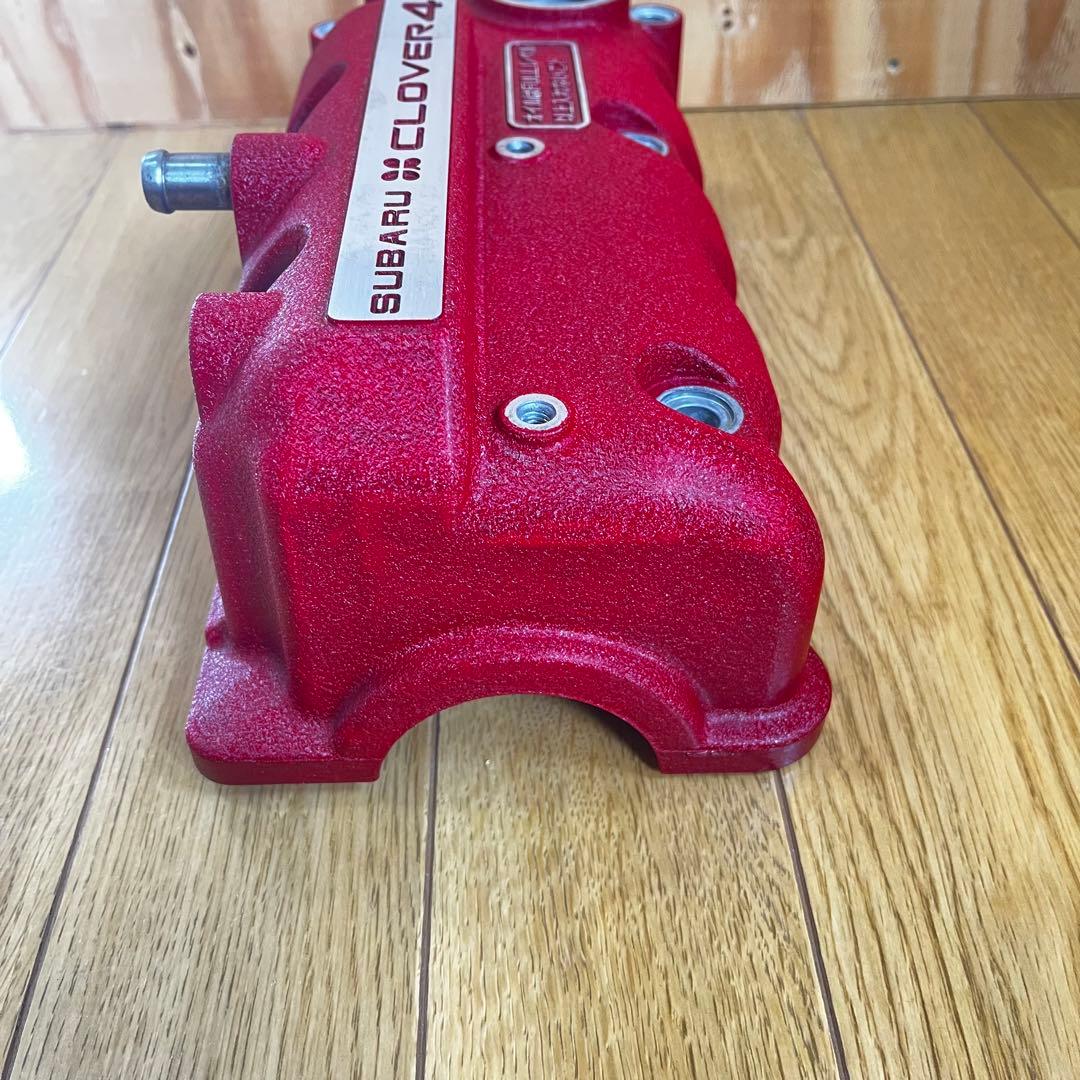 スバル　サンバー　タペットカバー　後期　赤帽仕様　塗装後未使用　結晶塗装