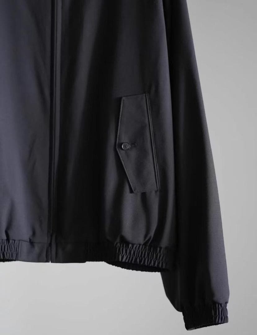 AURALEE ブラック ジャケット ジップアップ 4