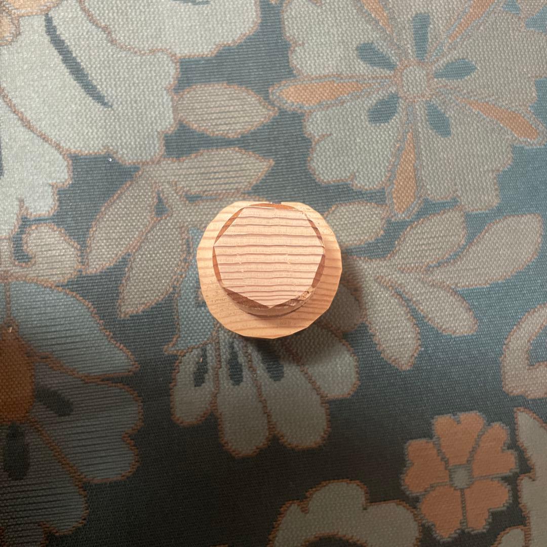 【茶杓】竹高斉作　銘「無心」　前大徳　丹羽萬寧書付