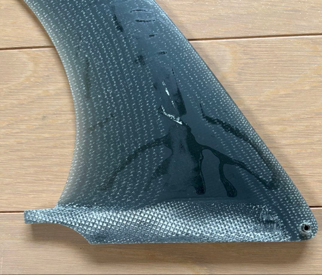 中古 FIBRE GLAS Fin 8.0 Volan グレー ミッドレングス