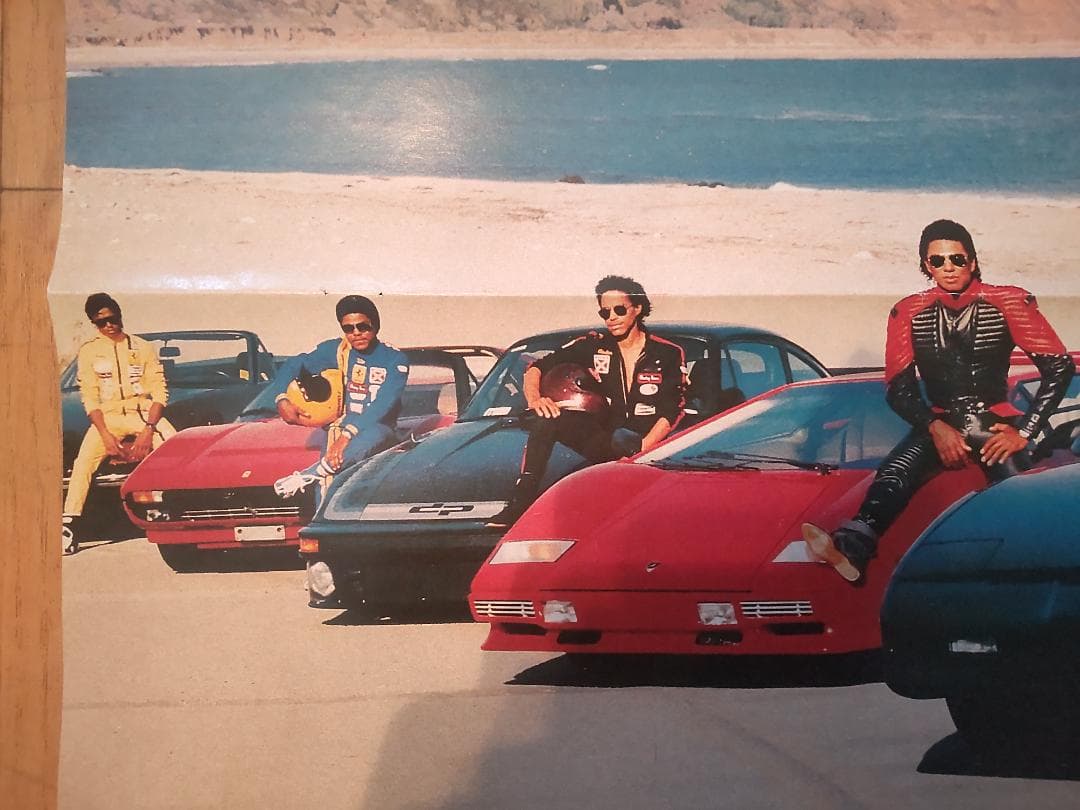 スーパーカー フェラーリ ランボルギーニ ポルシェ マイケルジャクソン ポスター