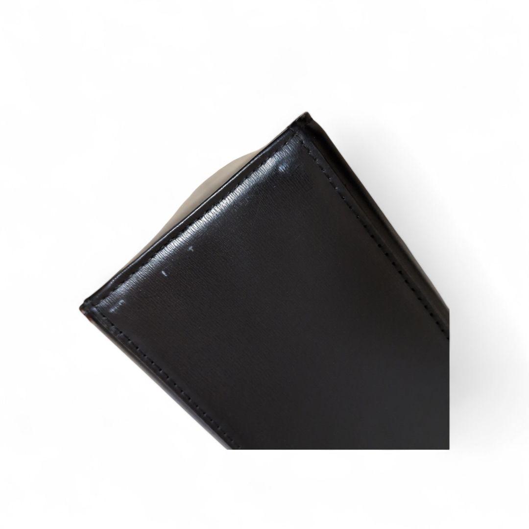 【美品】土屋鞄 レクタカリス レザー フォーマルバッグ 黒 ハンドバッグ