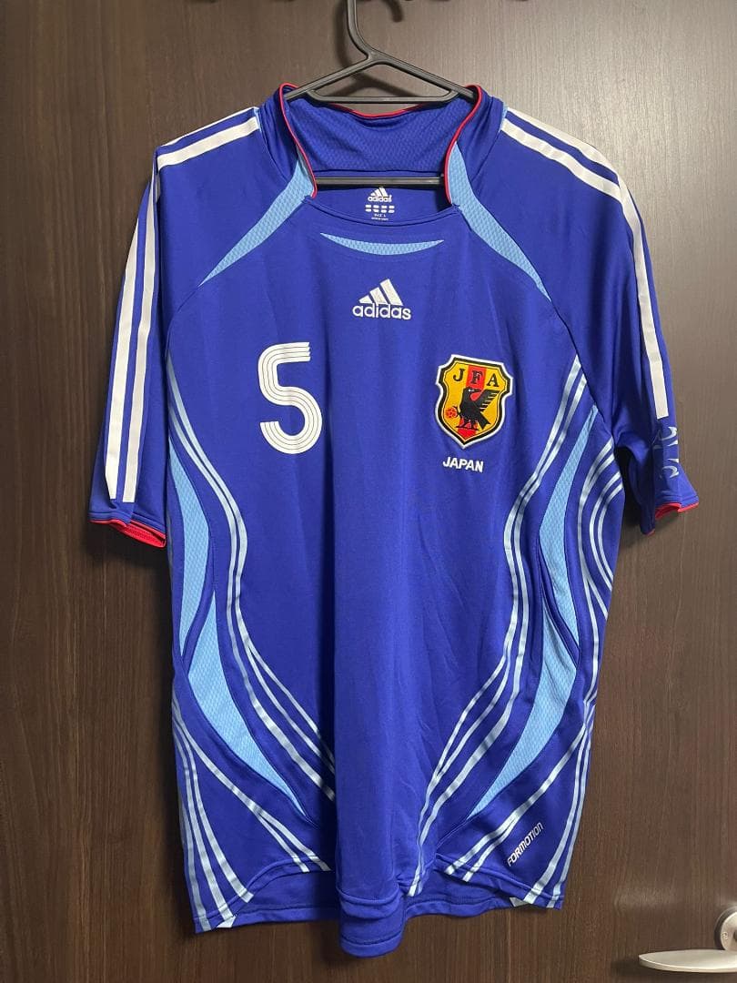 【古着正規品】日本製 宮本恒靖 日本代表ユニフォーム 2006年 Lサイズ