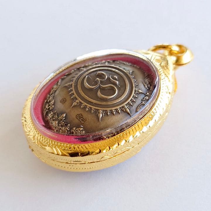 プラクルアン　神聖ガネーシャ様　虹バージョン　微小金枠　限定ボックス付　幸運金運