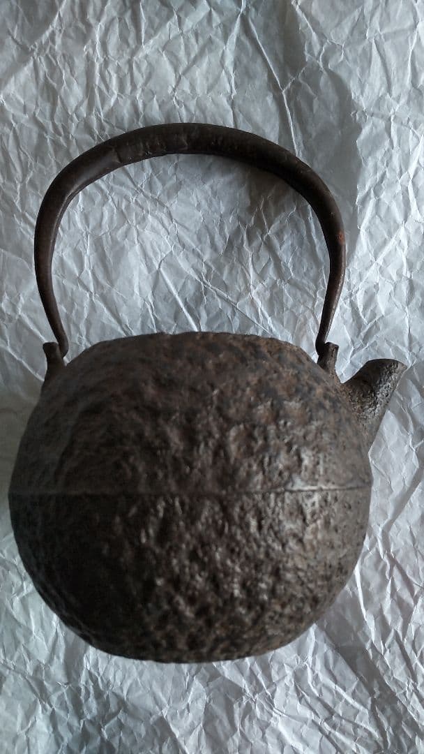 金寿堂造 雨宮宗 鉄瓶 銅蓋 茶道具 骨董