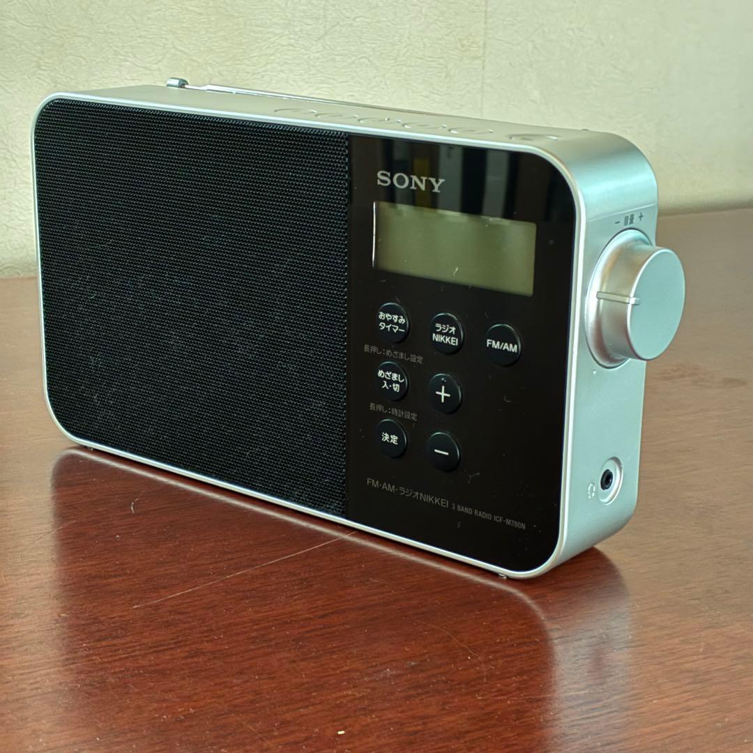SONY ICF-M780N AM/FMラジオ　美品　きれいです！