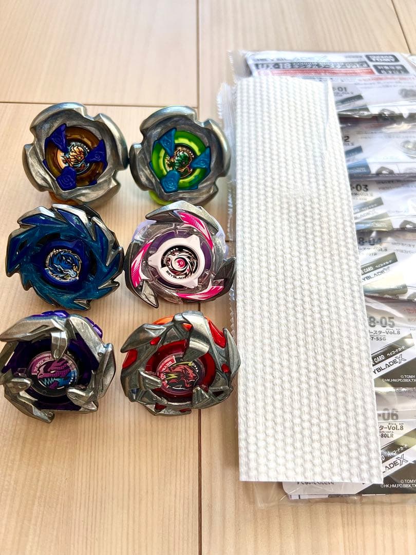 ランダムブースターVol.8 フルコンプ 6種 ベイコード付属 マミーカース