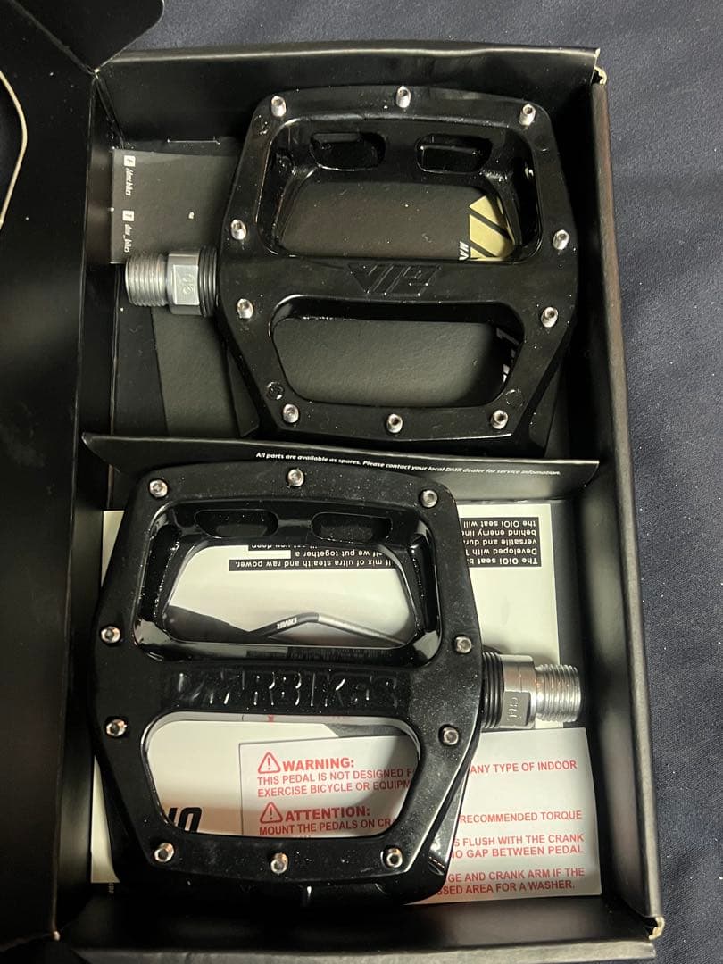 ！KEN！ DMR V12 mag マグネシウムペダル