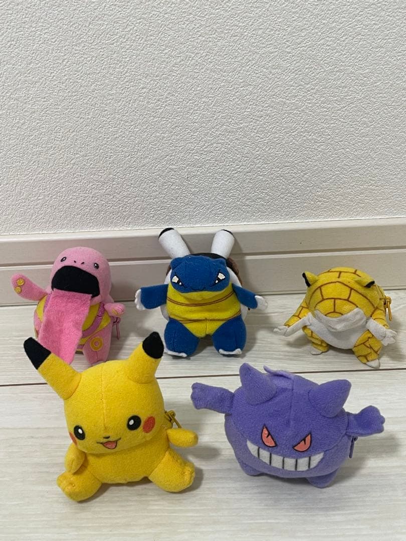 ポケモン 貴重　当時物　くるりんマスコット　ピカチュウ　ゲンガー　ぬいぐるみ