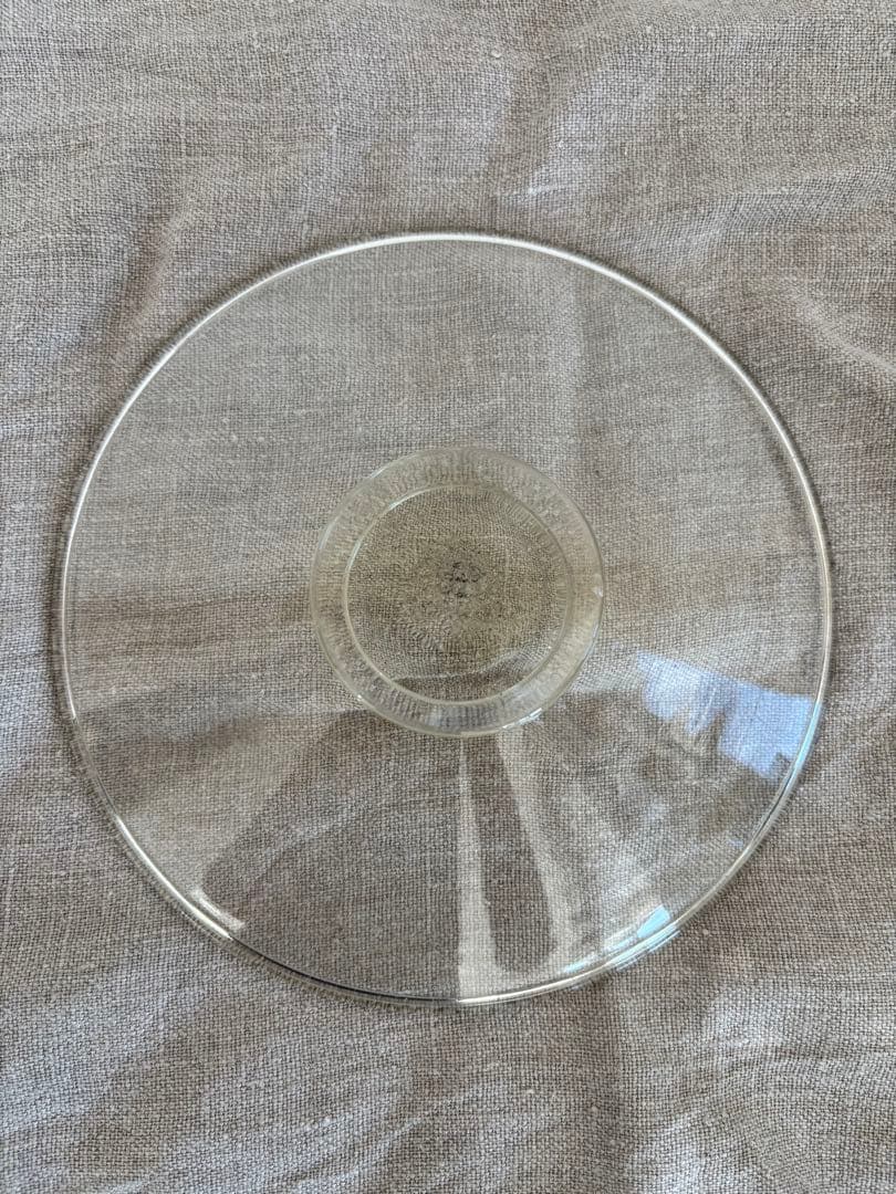 小澄正雄　ガラス　浅鉢　2枚セット