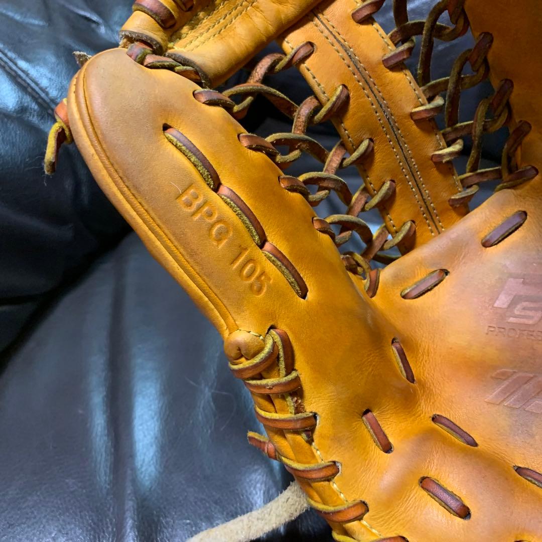 ZETT プロステイタス 硬式グローブ 右投げ用　三塁手　サード　オールラウンド